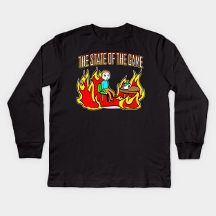 The State Of The Game Kids Long Sleeve T-Shirt